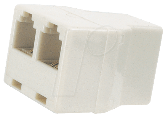 WB 3X8-8 - Modular Adapter mit drei Modularbuchsen 8-8