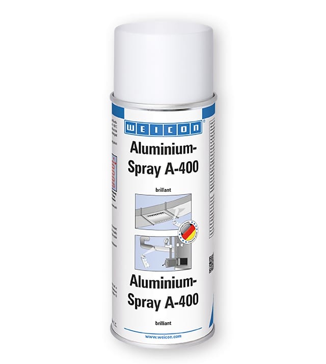 WEICON 11051400 - Aluminium-Spray A-400 Brillant, 400 ml