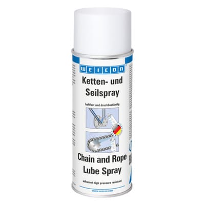 WEICON 11500400 - Ketten- und Seilspray, 400 ml
