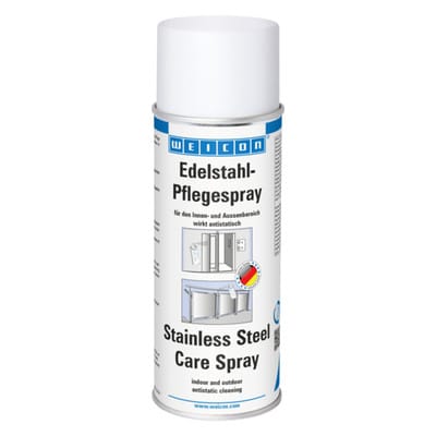 WEICON 11590400 - Edelstahl Pflegespray, 400 ml
