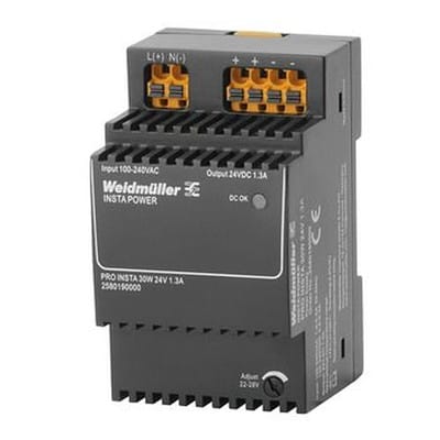 WEID 2580190000 - Schaltnetzteil Hutschiene, PRO INSTA, 30 W, 24 V ,1,3 A