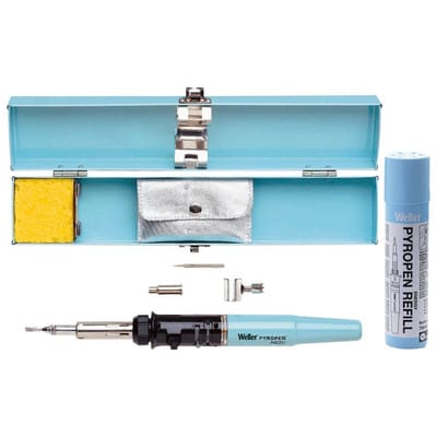 WELLER PIEZO - Gaslötkolben Set, Pyropen Piezo, Piezo-Zünder