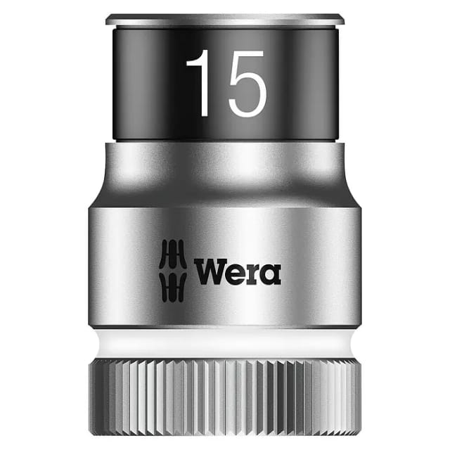 WERA 05003735001 - Steckschlüssel-Einsatz, Außensechskant, 1/2”, 15