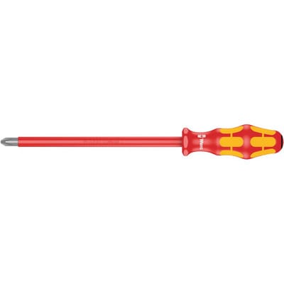 WERA 05006168001 - Schraubendreher Kraftform Plus, Kreuzschlitz (PZ), 4