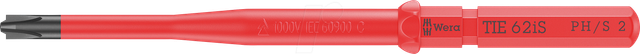 WERA 05006517001 - Wechselklinge Kraftform Kompakt, VDE 62 iS, Kreuzschlitz (PH/S),