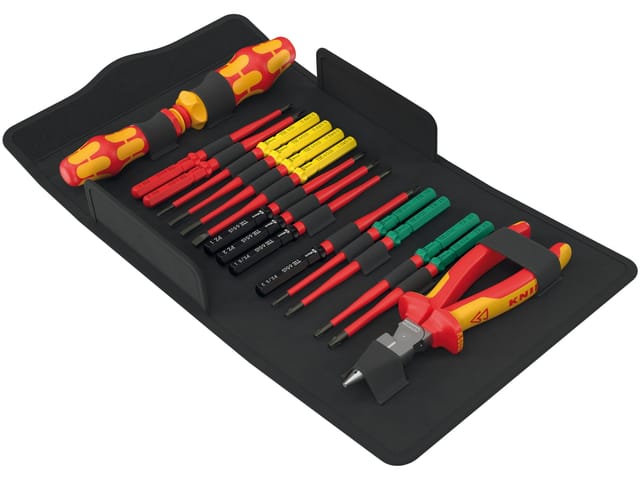 WERA 05006610001 - VDE-Werkzeug-Set, 17-teilig