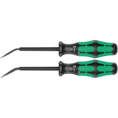 WERA 05008100001 - Betätigungswerkzeug Set, Schlitz, 2-teilig