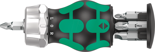 WERA 05008885001 - Bits-Handhalter mit 6 Bits