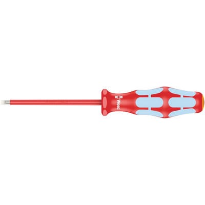 WERA 05022729001 - Schraubendreher Kraftform Plus, Schlitz, 3 mm