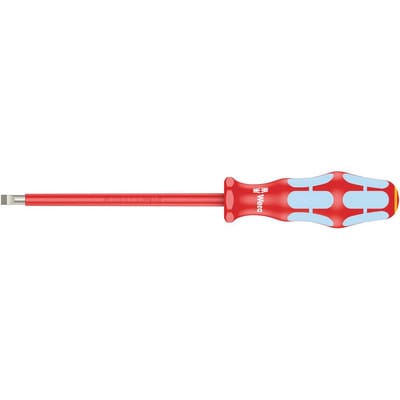WERA 05022732001 - Schraubendreher Kraftform Plus, Schlitz, 5,5 mm