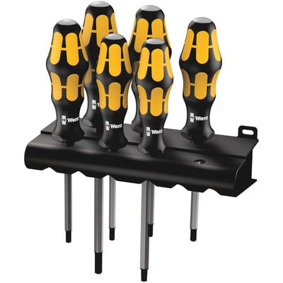 WERA 05024410001 - Schraubendrehersatz Kraftform Plus, TORX (TX)