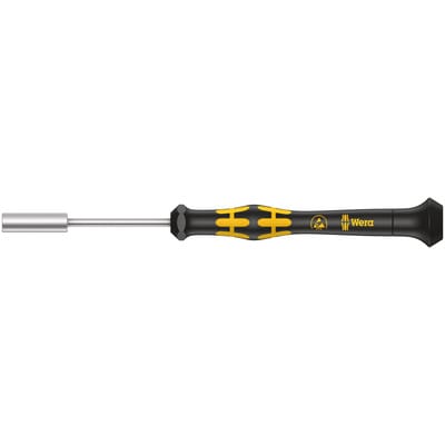 WERA 05030150001 - Schraubendreher Kraftform Micro, Sechskant (außen), 5 mm