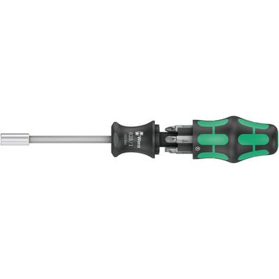 WERA 05051511001 - Bit-Satz Kraftform Kompakt 27 Set 2, 7-teilig