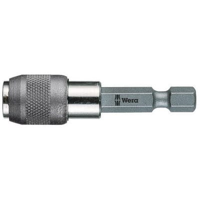 WERA 05053872001 - Bithalter, 6,3 mm , Schnellwechselfutter, kurz