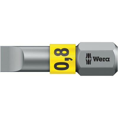 WERA 05056064001 - Bit Schlitz, 5,5 x 25 mm, Standard