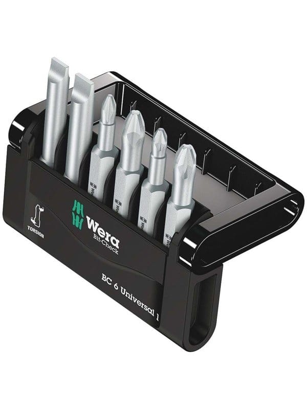 WERA 05056474001 - Bit-Satz Bit-Check 6, 6-teilig gemischt