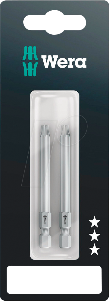 WERA 05073070001 - TORX® BO Bits, TX 20 x 70 mm, 2-teilig