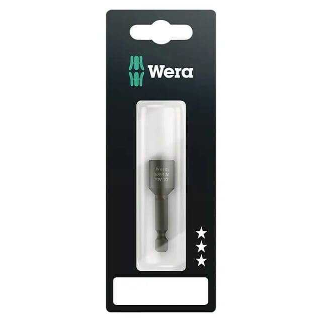 WERA 05073505001 - Bit Steckschlüsseleinsatz, M10 x 50