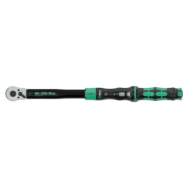 WERA 05075790001 - Click-Torque Lock C 3 KFZ-Radwechsel-Set 1, Drehmomentschlüssel