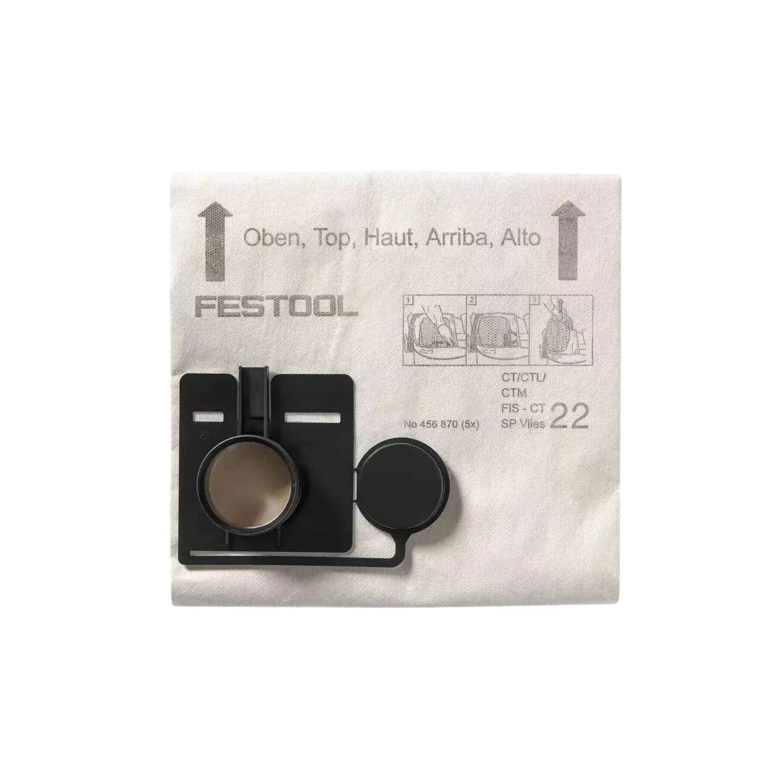 [neuwertig] Sackfilter Für Staubsauger Festool Fis-ct Sp Vlies/5 (5 Stück) - 456871