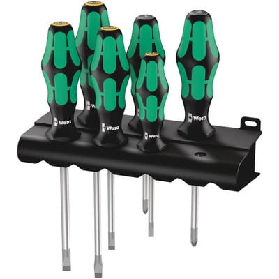 WERA 05105656001 - Schraubendrehersatz Kraftform Plus, gemischt