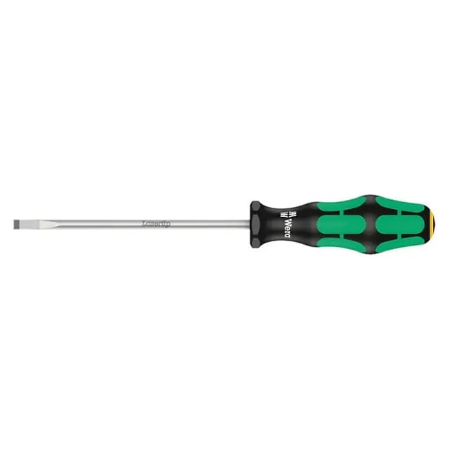WERA 05110007001 - Schraubendreher Kraftform Plus, Schlitz, 5,5 mm