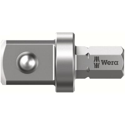 WERA 05136002001 - Bithalter Werkzeugschäfte, 8,0mm auf 1/2´´ Vierkant