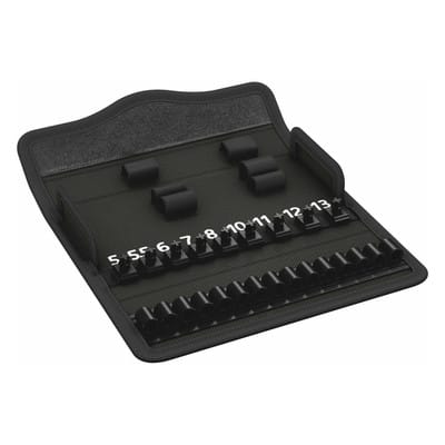 WERA 05136468001 - Textile Box, leer, 180 x 74 x 37 mm