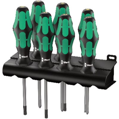 WERA 05320540001 - Schraubendrehersatz Kraftform Plus, gemischt