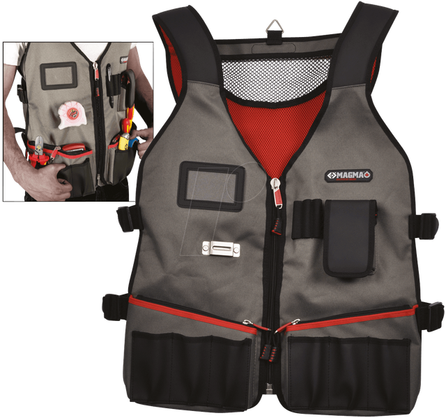 WESTE MA2729 - Werkzeugweste, Polyester, xx mm