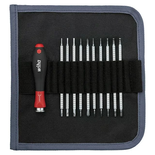 WIHA 00610 - Bit-Satz SYSTEM 4, 11-teilig, gemischt