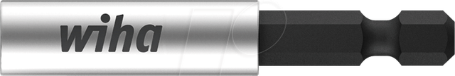 WIHA 01895 - Bithalter, 6,3 mm, Edelstahlhülse