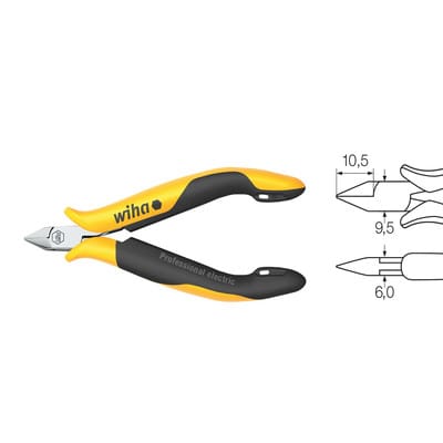WIHA 26808 - ESD Seitenschneider Professional, 115 mm