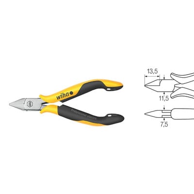 WIHA 26821 - ESD Seitenschneider Professional, 115 mm