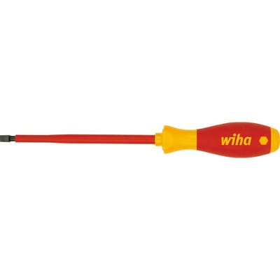 WIHA 320-6,5 - Schraubendreher SoftFinish® electric, Schlitz, 6,5 mm