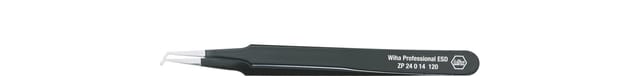 WIHA 32338 - ESD Präzisionspinzette Proessional, Typ 12, 120 mm