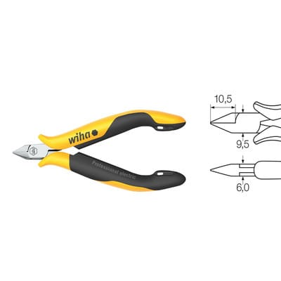 WIHA 33521 - ESD Seitenschneider Professional, 115 mm