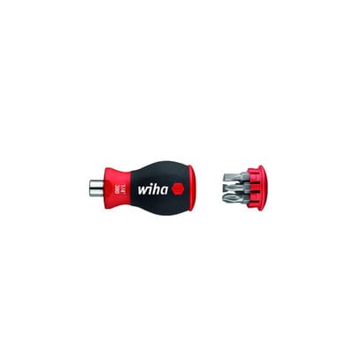 WIHA 33764 - Schraubendreher mit Bit Magazin magnetisch