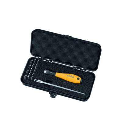 WIHA 33848 - ESD Bit-Satz SYSTEM 4, gemischt, 26-teilig