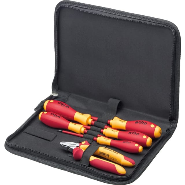 WIHA 33969 - Werkzeug Set Elektriker , 7-teilig