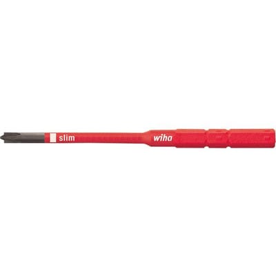 WIHA 34588 - Bit Kreuzschlitz (PH), 2 x 75 mm, SoftFinish® electric slimBit