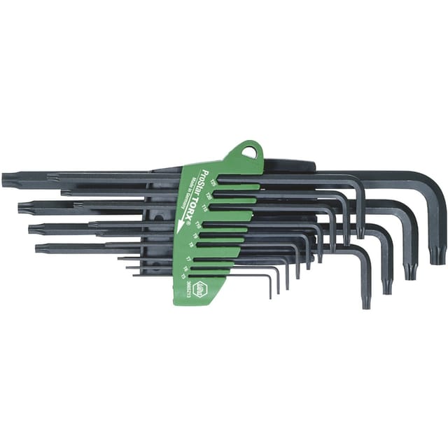 WIHA 366-SZ13 - Stiftschlüsselsatz, Torx, T5-T50, 13-teilig