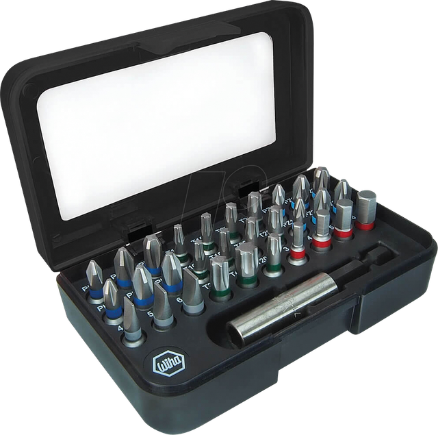 WIHA 41130 - Bit-Satz, 31-teilig, 25 mm, gemischt