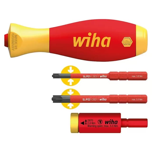 WIHA 41477 - Drehmoment Set easyTorque Adapter electric, 2,0 Nm