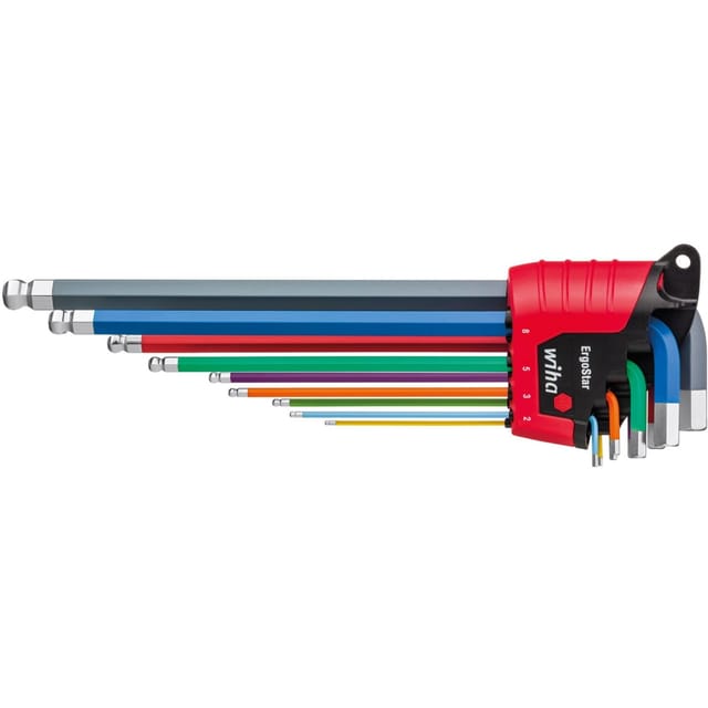 WIHA 41483 - Stiftschlüssel Set im ErgoStar Halter