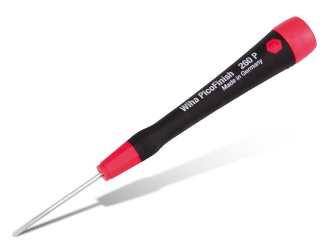 WIHA 42388 - Schraubendreher PicoFinish, Schlitz, 2,0 mm