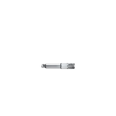 WIHA 7017-Z4,0 - Bit Sechskant-Kugelkopf, 4,0 x 38 mm