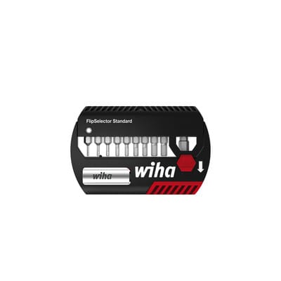WIHA 7947-902 - Bit-Satz FlipSelector, 11-teilig Sechskant