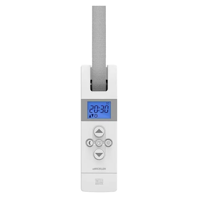 WIR 1001-000066 - Elektronischer Akku-Gurtwickler, Unterputz, 18-23 mm, Display