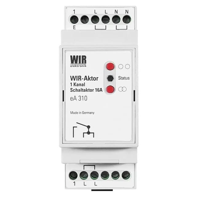 WIR 1003-000011 - Funk-Rolladenaktor, Hutschiene